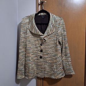 Pretty brown blazer, size M